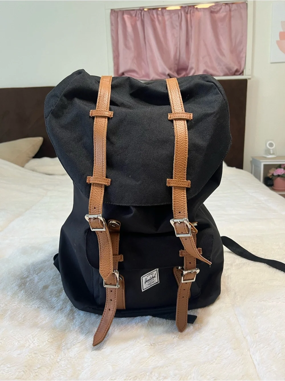 Herschel black backpack